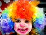 Painted Kids Face at Limassol Carnival
