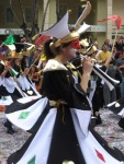 Dancers at Limassol Carnival